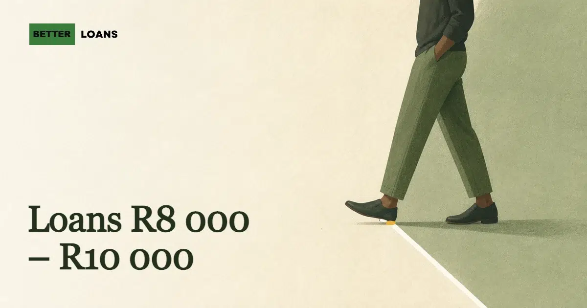 Loans above R8 000, up to R10 000 — comparing costs from NCR-registered lenders in South Africa